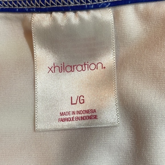 Xhilaration Patriotic Red White and Blue Tie Tassel Bikini Bottom Size L - Picture 4 of 6